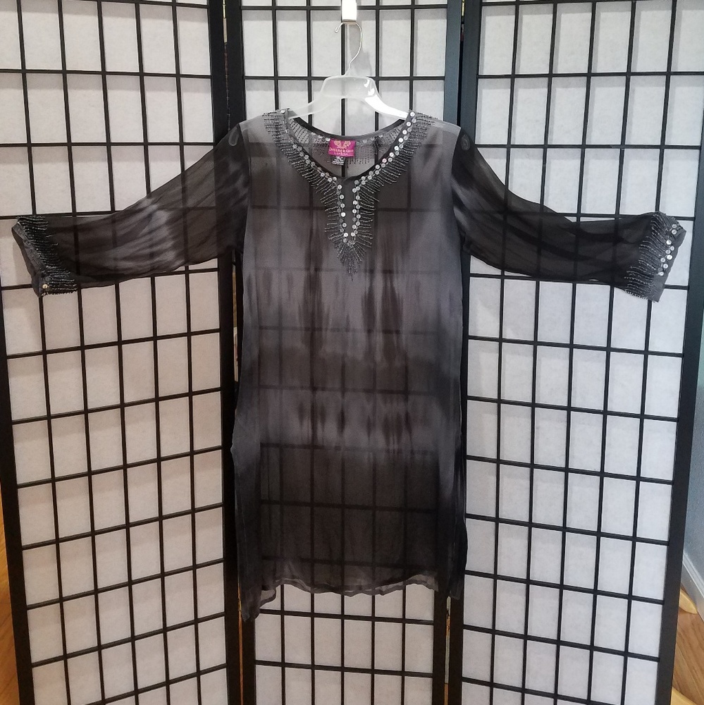 Denning & Kane 100% Silk Tunic